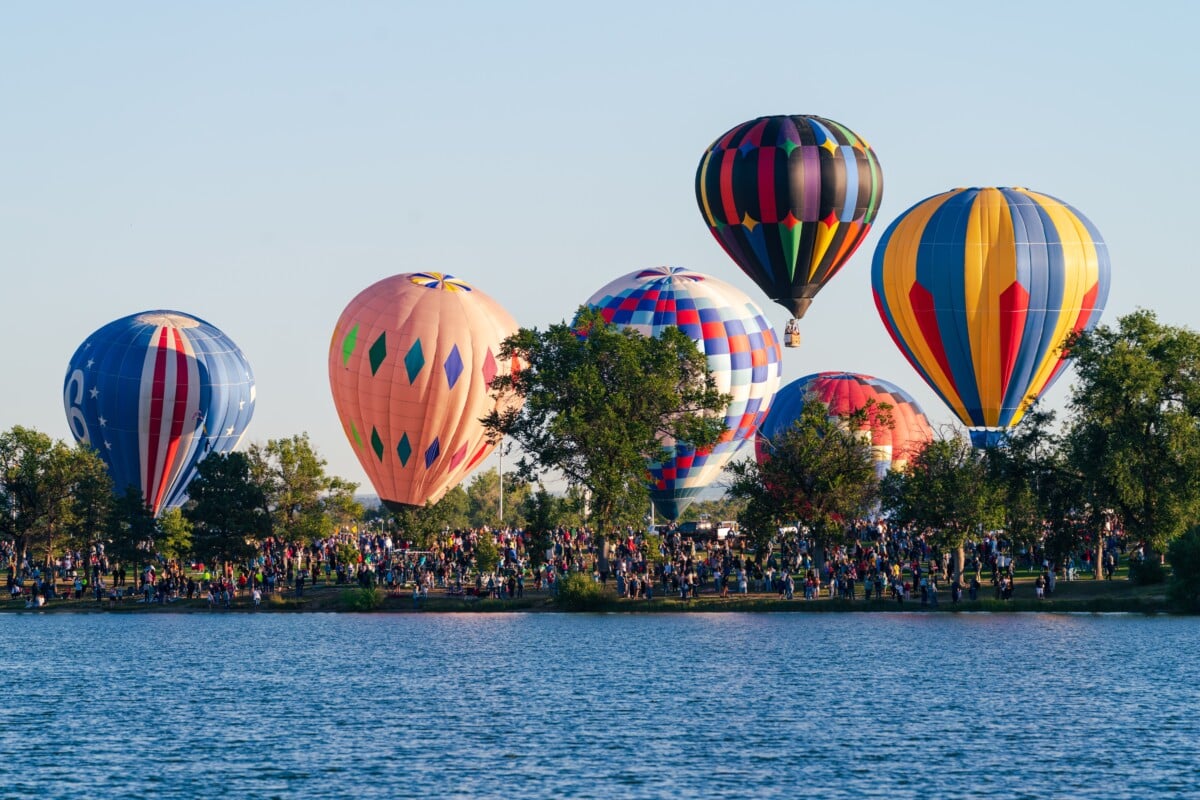 colorado springs hot air balloons colorado river