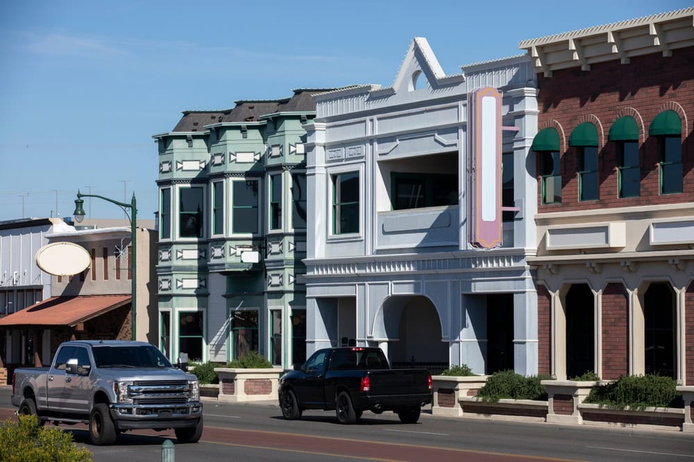 view of downtown gilbert arizona