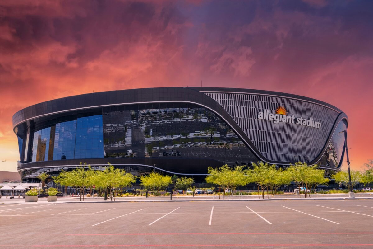 las vegas stadium and landmarks