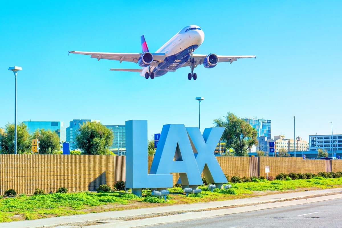 LAX airport in los angeles ca