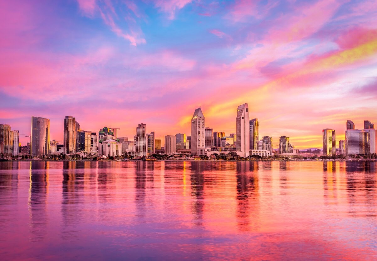 san diego california skyline