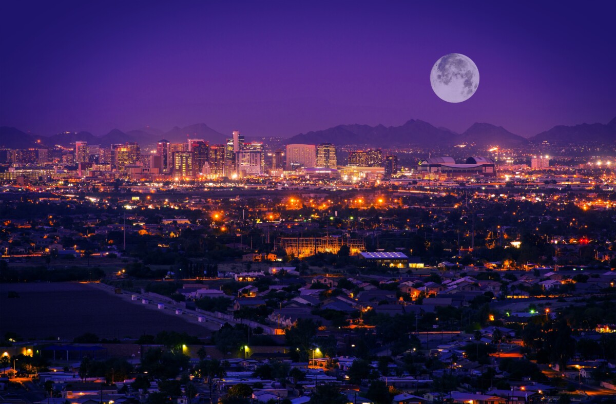 skyline of phoenix