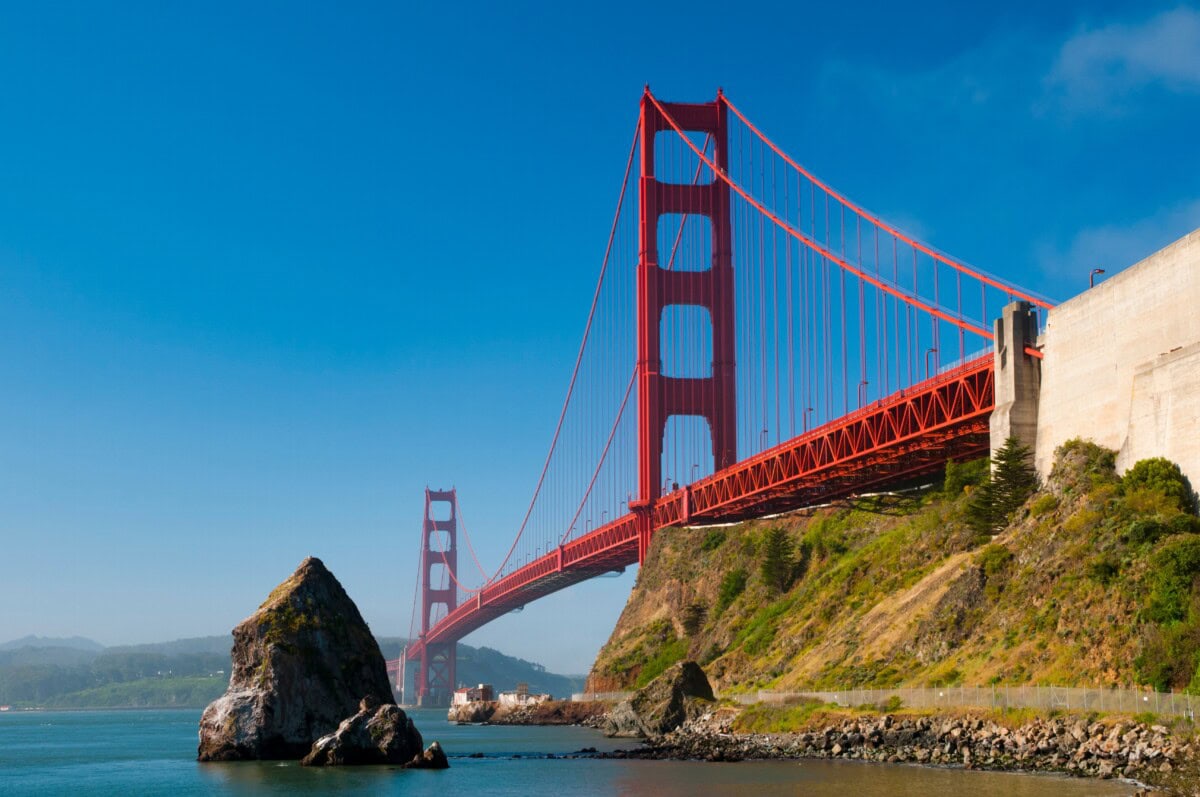 golden gate bridge and golden gate state park