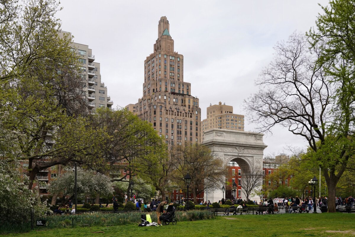 washington square park nyu nyc