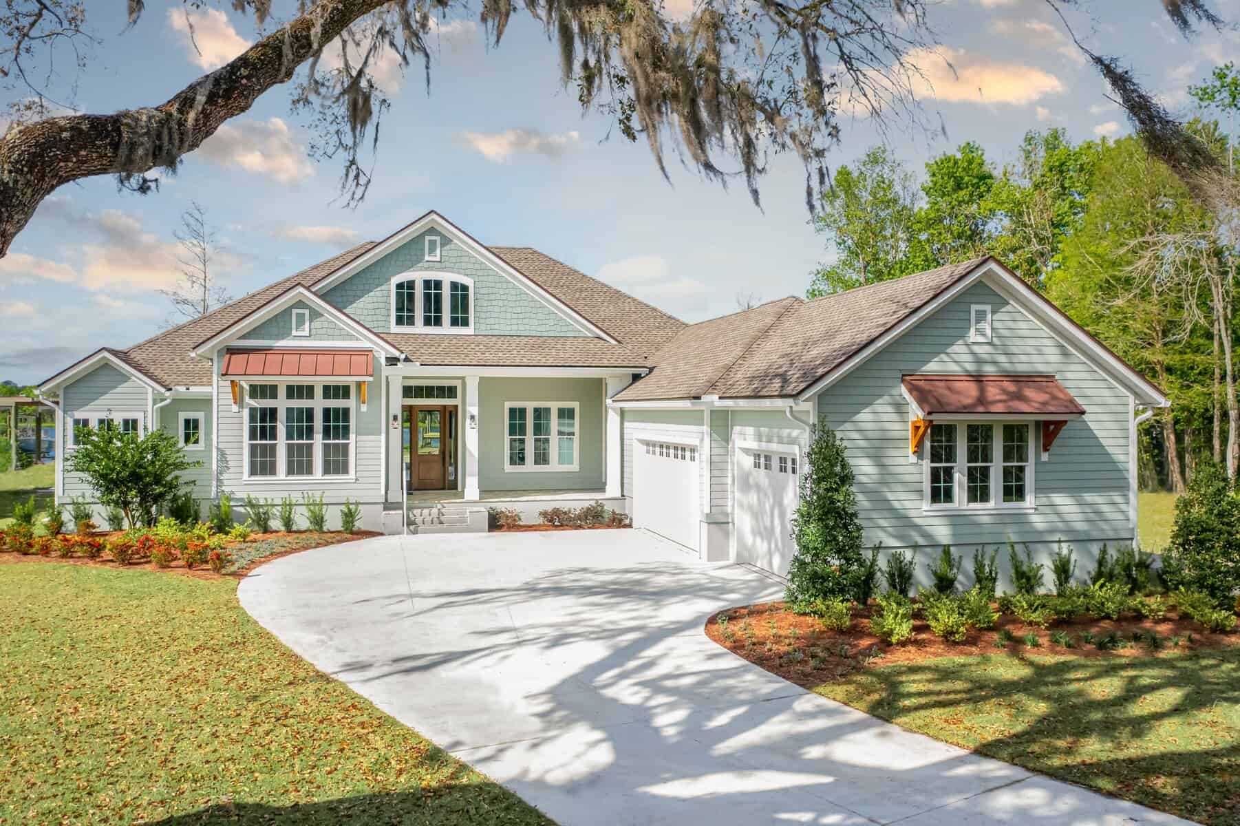 custom built house
