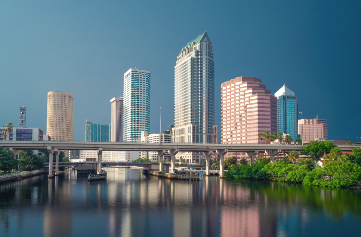 city of tampa economy and downtown area