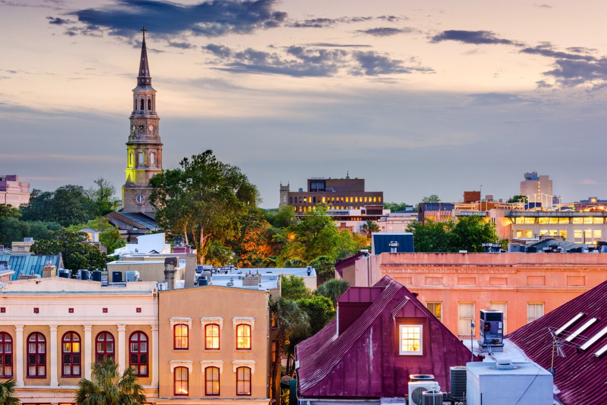 charleston sc skyline