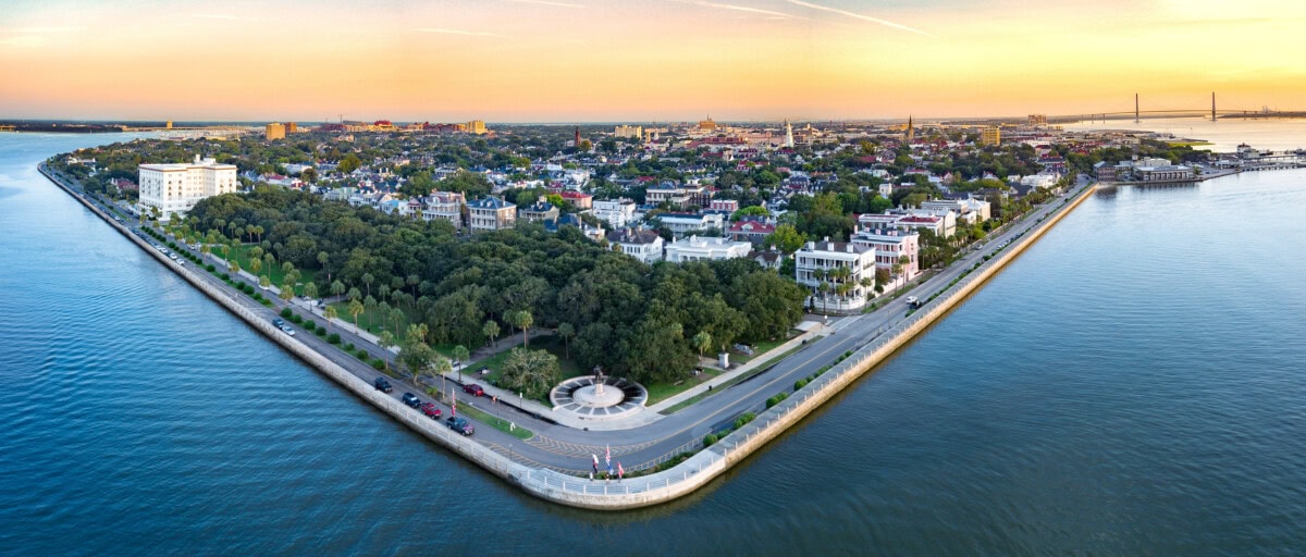 historic waterfront charleston sc waterfront riverwalk