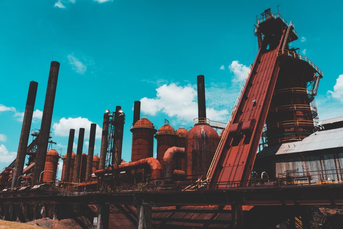 sloss furnace landmark in birmingham alabama