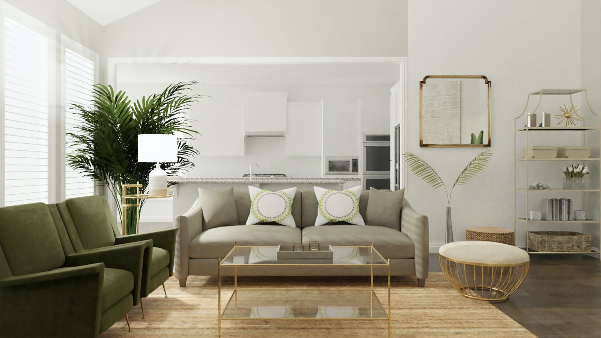 a classic living room