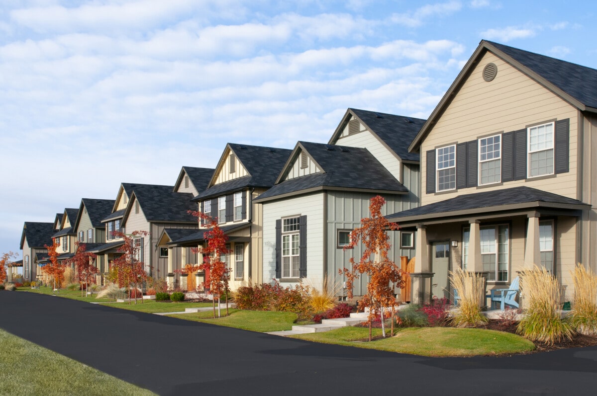 row houses in Novi, Michigan