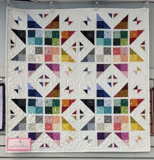 A colorful quilt