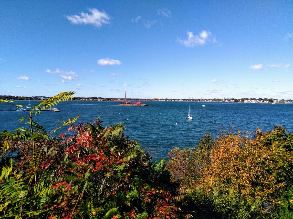 view of the water in weymouth ma